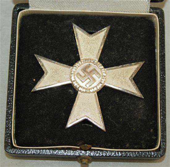 A German Third Reich 1939 iron cross,